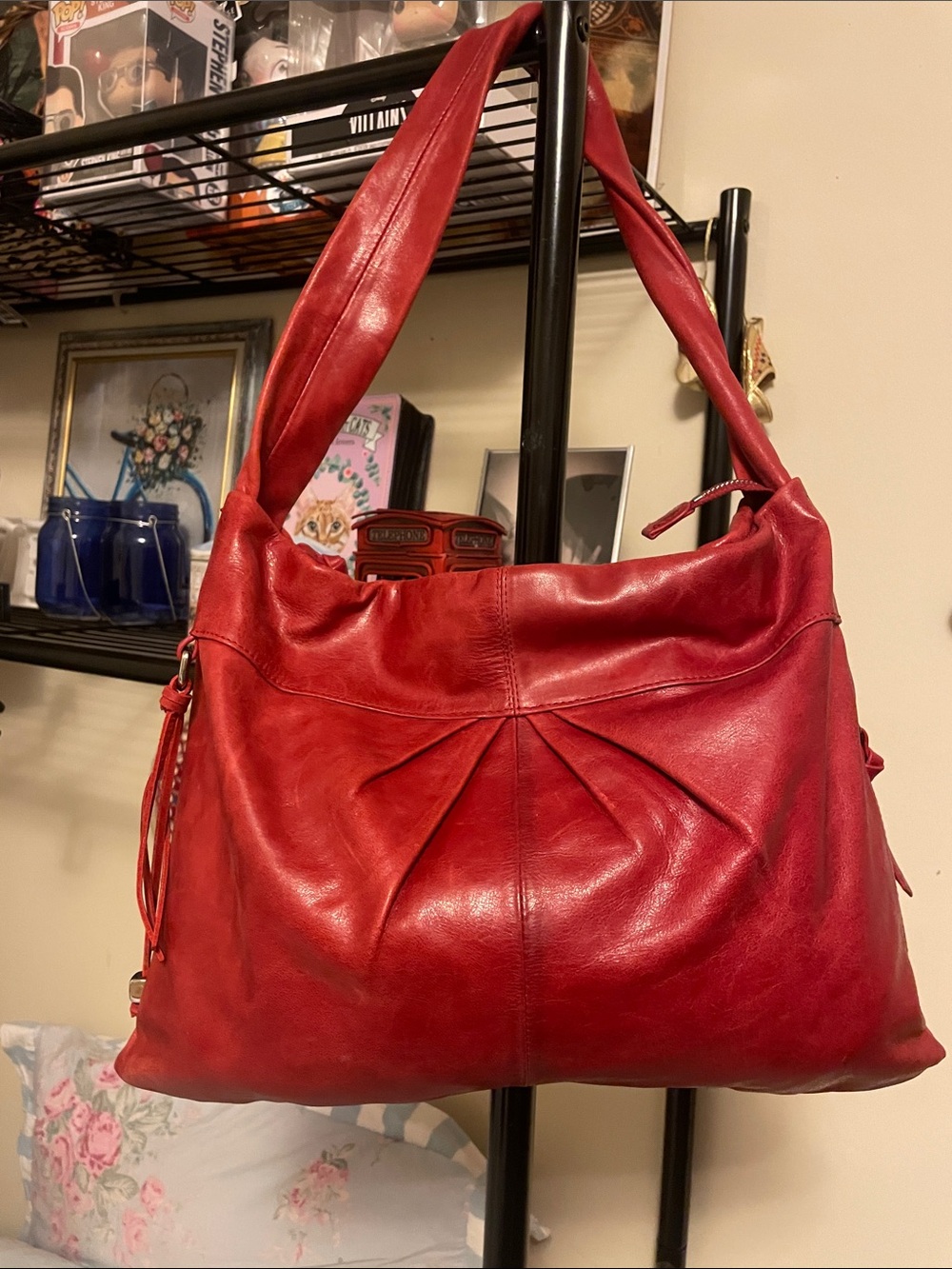 Hobo Leather Shoulder Bag